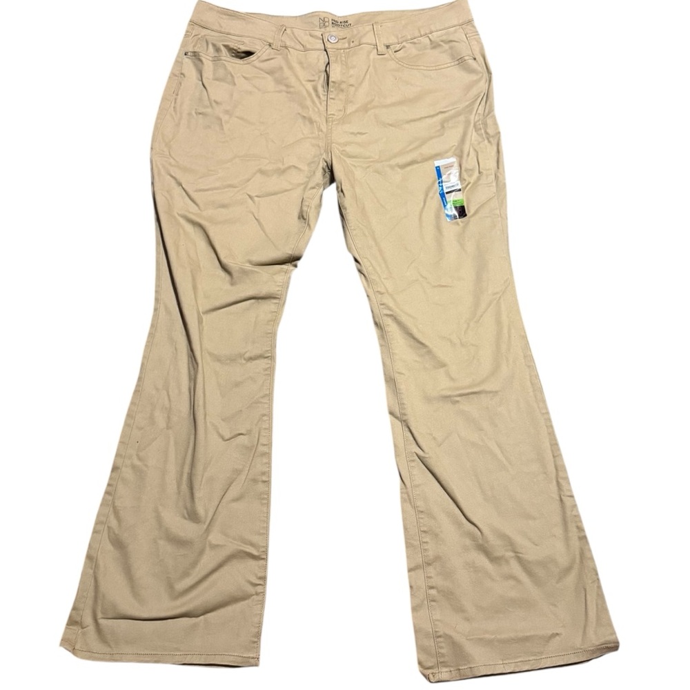 NOBO Mid Rise Bootcut Khaki Pants Women’s Size 21